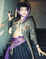 patricia as the grand wizard in a children's play aladdin